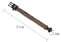 Survival Kamp Bileklik  Düdük Çok Amaçlı