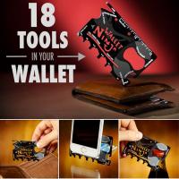Ninja Wallet 18 in 1 Credit Card Multi Tool Kit