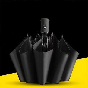 Full Otomatik Fiber Şemsiye Siyah