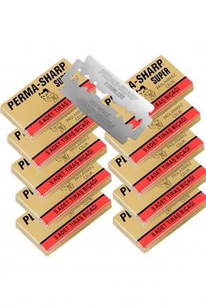 Gillette Perma-sharp 5'li Traş Jileti 20 Paket