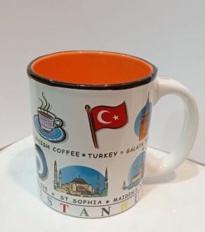 Klasik Kupa İstanbul Simge Desen