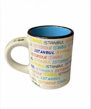 Mini Kupa İstanbul Colormix Desenli
