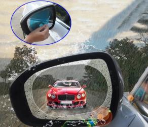 Oto Araba Yan Ayna Yağmur Kaydırıcı Film (Çift)
