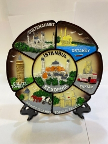 Polyester Tabak Ayasofya Kahve (15Cm)