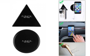 Telefon Tutucu Güçlü Ped Fixate Gel Pad 2li Set Üçgen