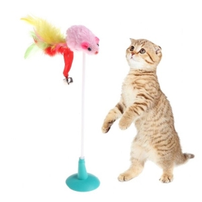 Vantuzlu Fare Kedi Oyuncağı